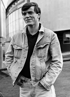 Gestures Prints: Simon O Brien Actor best known as Damon from the soap Brookside, in October 1987