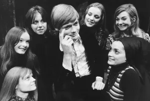 Simon Ward Actor who plays Romeo in the National Youth Theatre Production views some of