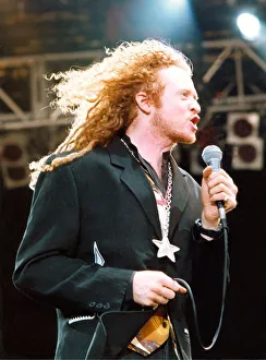 Simply Red perfrom at the Gateshead Stadium on 14th July 1991