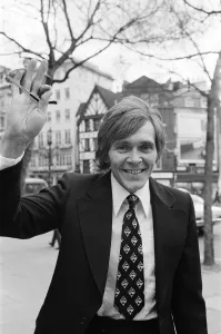 Suit Prints: Singer Billy Fury pictured in London today after his discharge from bankruptcy