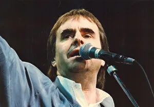 00117 Prints: Singer Chris De Burgh performs at Whitley Bay Ice Rink 4 December 1992