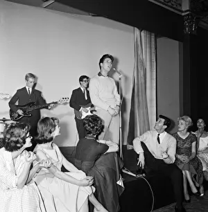 01172 Prints: Singer Cliff Richard at the Honey ball, a party to celebrate the launch of