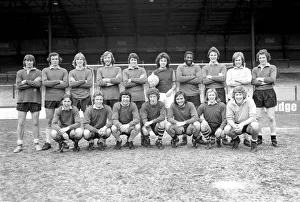 Singer David Essex pictured at Upton Park as he joins West Ham United for a day of