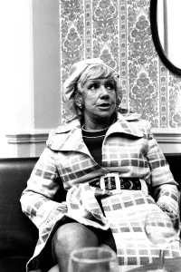 Singer Dorothy Squires pictured at the Newcastle City Hall 3 May 1972