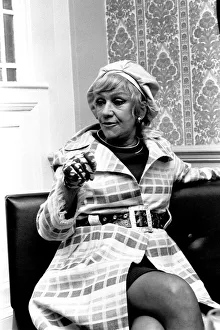 Singer Dorothy Squires pictured at the Newcastle City Hall 3 May 1972
