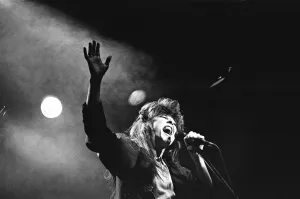 Singer Elkie Brooks seen here performing on stage at Leas Cliff Hall, Folkestone