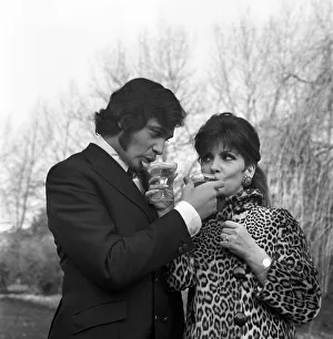 Singer Engelbert Humperdinck plays host to special guest Italian actress Gina