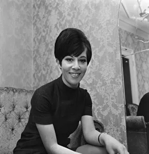 01518 Collection: Singer Helen Shapiro pictured at her home. 5th March 1967