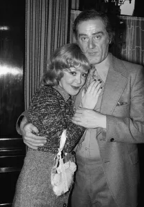 Marriage Prints: Singer Kathy Kirby pictured with her husband freelance writer Fred Pye after their
