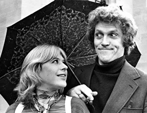 Singer Marianne Faithfull and Peter Gilmore appearing in The Rainmaker at the Sunderland