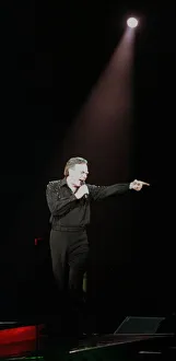 00324 Prints: Singer Neil Diamond performs in concert at the Telewest Arena in Newcastle 24 February