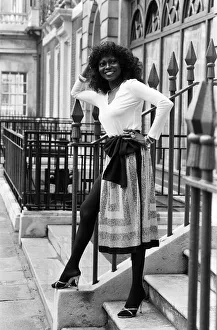 00656 Prints: Singer Patti Boulaye, who is to start a solo stage tour of eight weeks on April 7th
