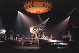 00116 Prints: Singer Phil Collins performs in concert at Newcastle Arena 9 November 1997