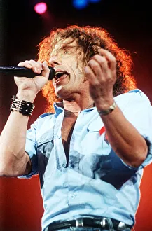 Singer Roger Daltrey, performs at the Freddie Mercury Tribute Concert at Wembley stadium