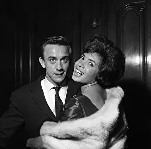 Singer Shirley Bassey with her fiance Kenneth Hume. 26th May 1961