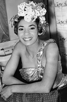 Singer Shirley Bassey, star of the new glamour revue'Blue Magic