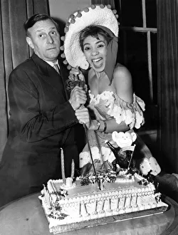 Singer Shirley Bassey, starring in the Al Read revue Such Is Life