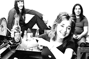 Singer Suzi Quatro performs in concert at Newcastle City Hall 4 November 1972 - Suzi