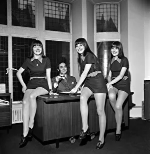 The singing Karlins Evelyn, Elaine, and Linda have just helped make a new record for