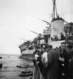 The Sinking of the British Royal Navy Aircraft Carrier HMS Ark Royal
