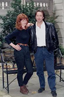 Siobhan Redmond & Neil Pearson - photocall for BBC TV programme