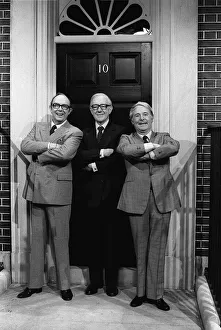 Sir Alec Guinness with Eric Morecambe and Ernie Wise appearing in the Morecambe