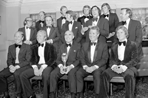 Bow Ties Prints: Sir Alf Ramsey with his Ex-England team of 1966 who won the World Cup