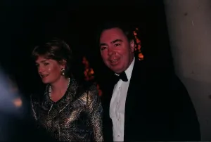 00193 Prints: Sir Andrew lloyd Webber November 1998 Arriving at Hampton Court for Prince Charles