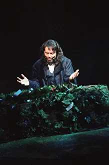 Sir Cliff Richard on stage in the premiere of the Heathcliff'musical