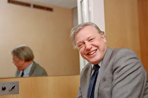00939 Prints: Sir David Attenborough. Television Wildlife and Nature Presenter Portraits