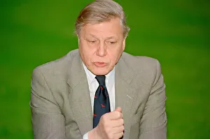 00939 Prints: Sir David Attenborough. Television Wildlife and Nature Presenter Portraits