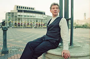 Sir Ian McKellen, actor, at the Birmingham Repertory Theatre, Birmingham, The Midlands