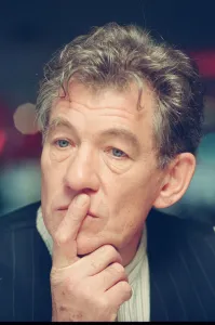 Sir Ian McKellen, actor, at the Birmingham Repertory Theatre, Birmingham, The Midlands