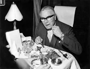 Sir Laurence Celebrates his Kipper Victory with Scrambled Eggs