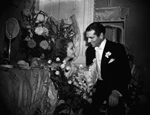 Sir Laurence Olivier and Vivien Leigh after the first night of their production of A