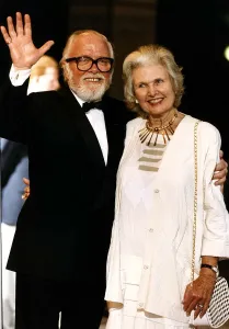 Sir Richard Attenborough actor producer and director with wife Lady Sheila Attenborough
