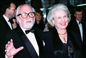 Images Dated 12th February 1997: Sir Richard Attenborough and wife Sheila arrive for the film premiere of In Love