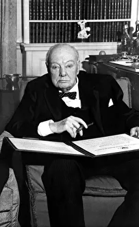 Sir Winston Churchill 1963, British Prime Minister with a very special passport - He was