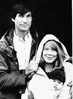 Sissy Spacek Actress wiyh her husband Jack Fisk and daughter Schuyler