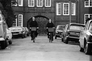 University Prints: Sister Campion and Sister Gemma, students at Newnham College, University of Cambridge