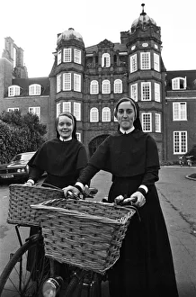 Sister Campion and Sister Gemma, students at Newnham College, University of Cambridge