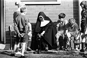 Sister Gabriel, chief coach, manager and trainer of the St Joseph