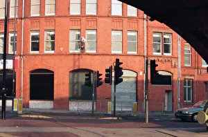 00775 Prints: Site of the famous Hacienda night club and music venue in Whitworth Street West