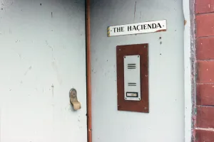 00775 Prints: Site of the famous Hacienda night club and music venue in Whitworth Street West