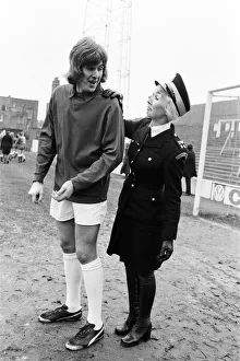01500 Prints: Sixteen traffic wardens of the Shepherds Bush area have formed their own ladies football