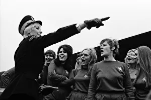 Sixteen traffic wardens of the Shepherds Bush area have formed their own ladies football