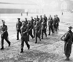 01433 Prints: Sixth East Yorkshire Home Defence Corps in training during the Second World War