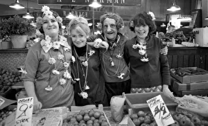 Market Prints: Sixty-five-year-old Albert Norman said after a day dressed as one of the Flower People
