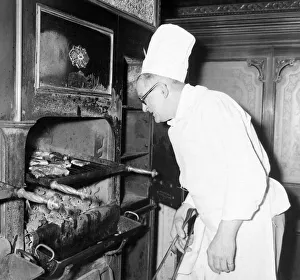 Cook Prints: Sizzling steaks cooked over a glowing charcoal fire have long been a feature of