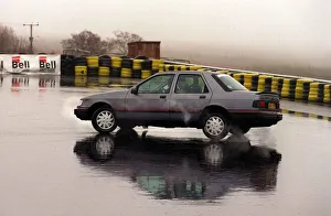 Skid pan Knockhill racing circuit June 1999 Trevor Walls feature Road Record